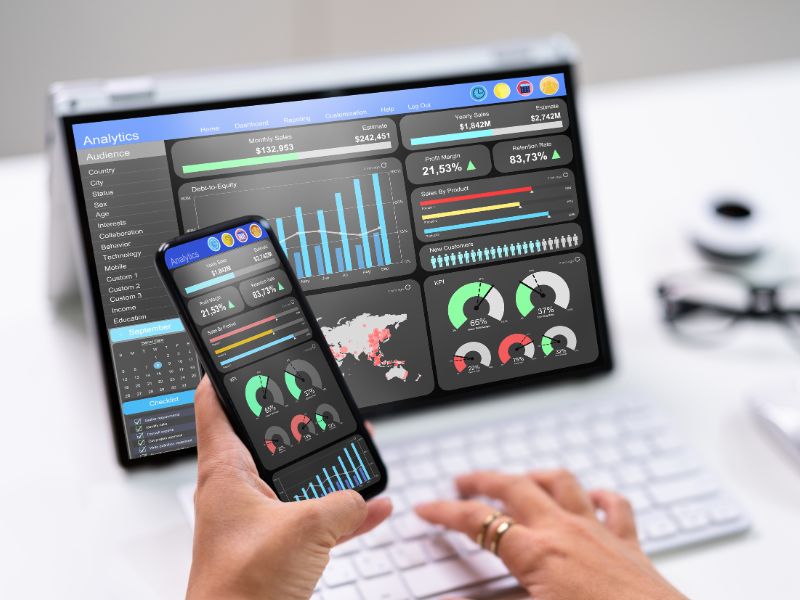 dashboard para clientes