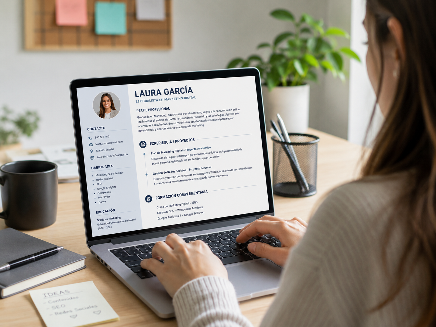 Wanatop Academy - Escuela Avanzada de Marketing y Negocios Digitales 58 CV sin experiencia: cómo hacerlo si acabas de estudiar